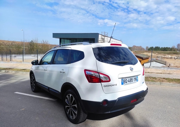 Nissan Qashqai+2 cena 29999 przebieg: 192465, rok produkcji 2011 z Szczekociny małe 742